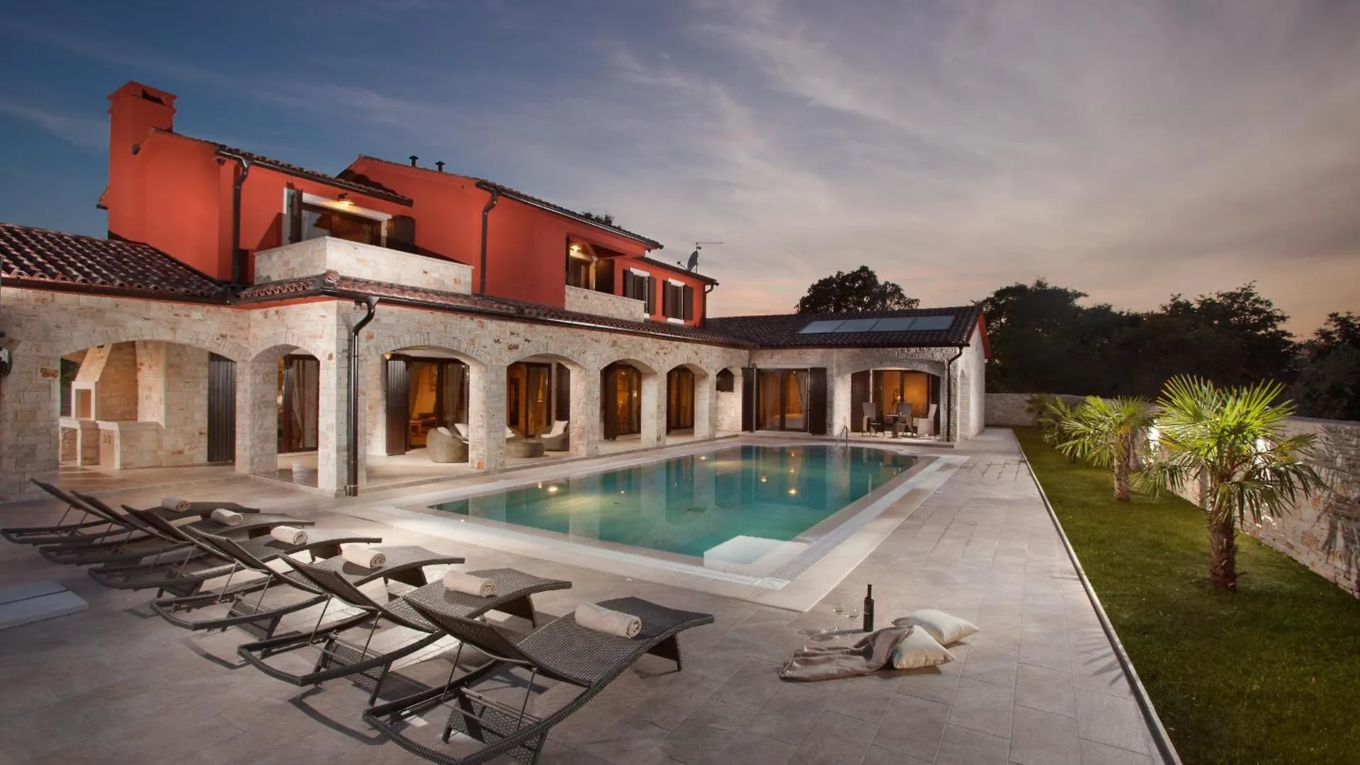Residence Monaco For 10 People In Central Istria With 65 M2 Private Pool, Large Garden & Spa Svetvincenat